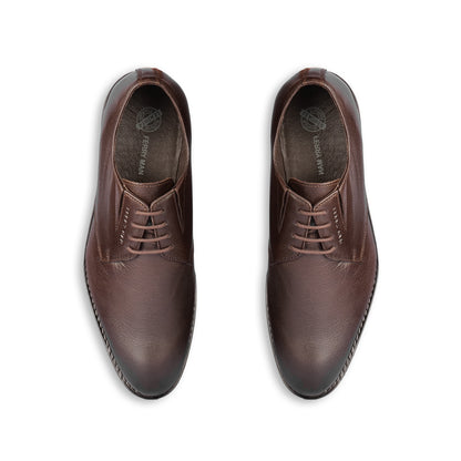 Ferry Man Leather Shoes 4 Eyelet 87442