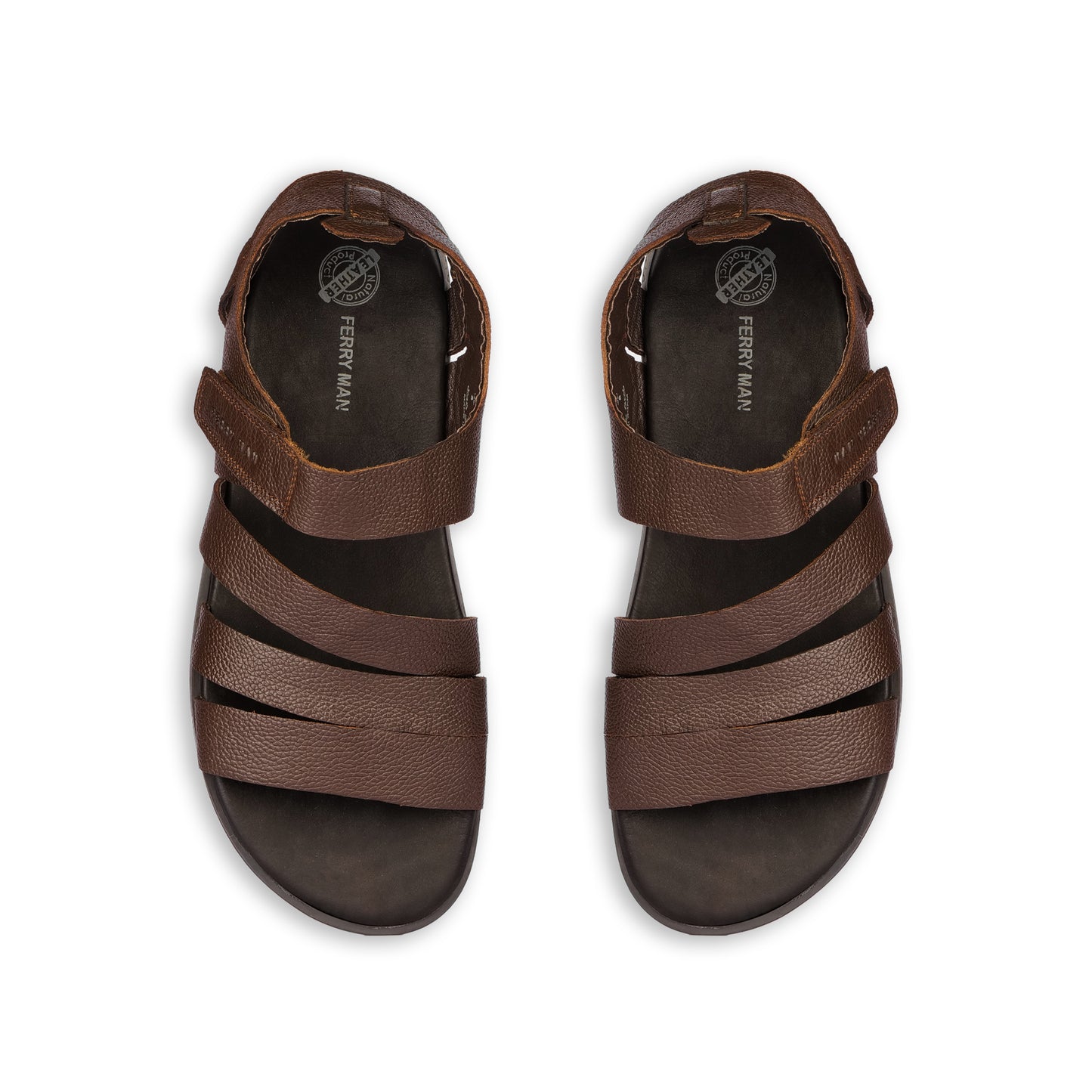 Ferry Man Leather Sandal Kazan 41128