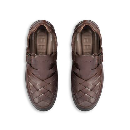 Ferry Man Leather Sandal Tver 56039