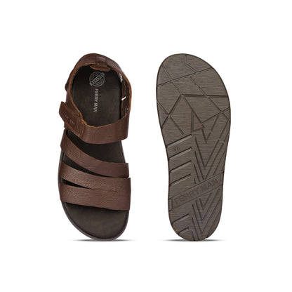 Ferry Man Leather Sandal Kazan 41128