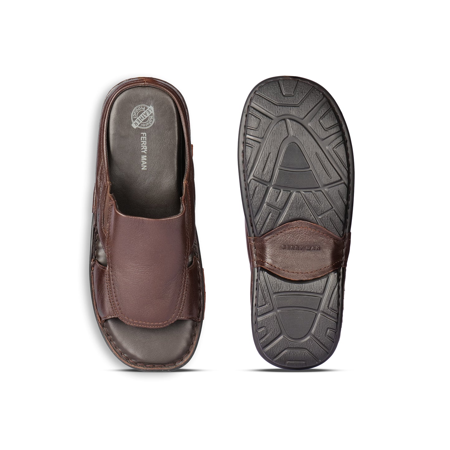 Ferry Man Leather Slipper Bama.F 30162