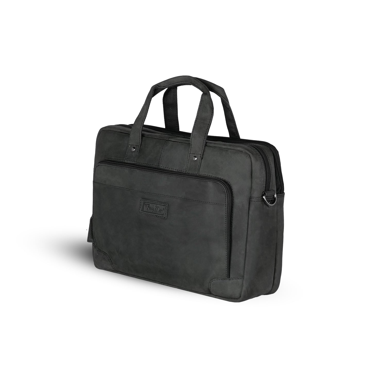 FERRY MAN Leather Laptop Bag 022-902