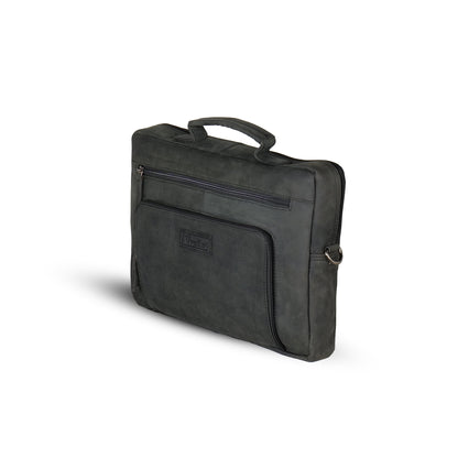 FERRY MAN Leather Laptop Bag 022-911