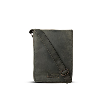 FERRY MAN Leather Sling bag 022-1004