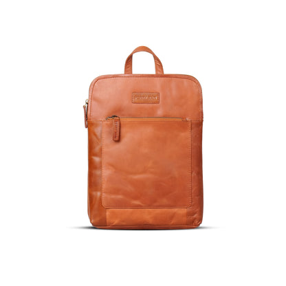 Ferry Man Leather Backpack QB08