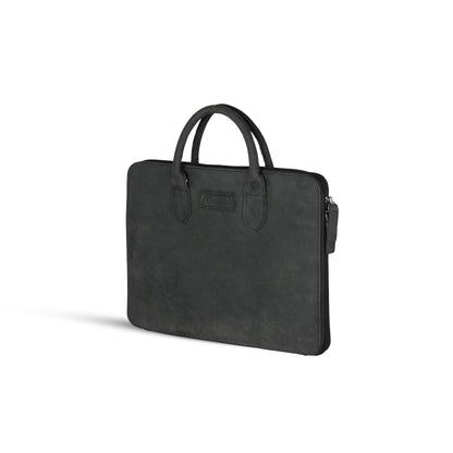 FERRY MAN Leather Laptop Bag 022-907