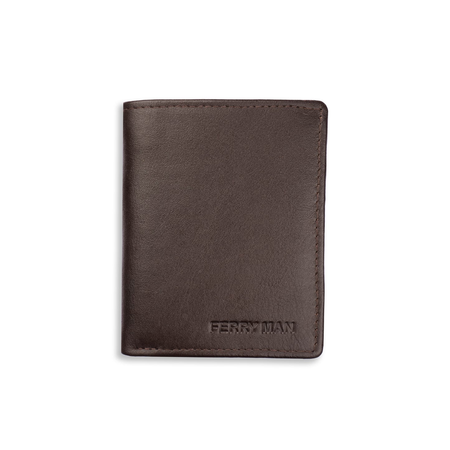 Ferryman leather wallet A8827 Brown