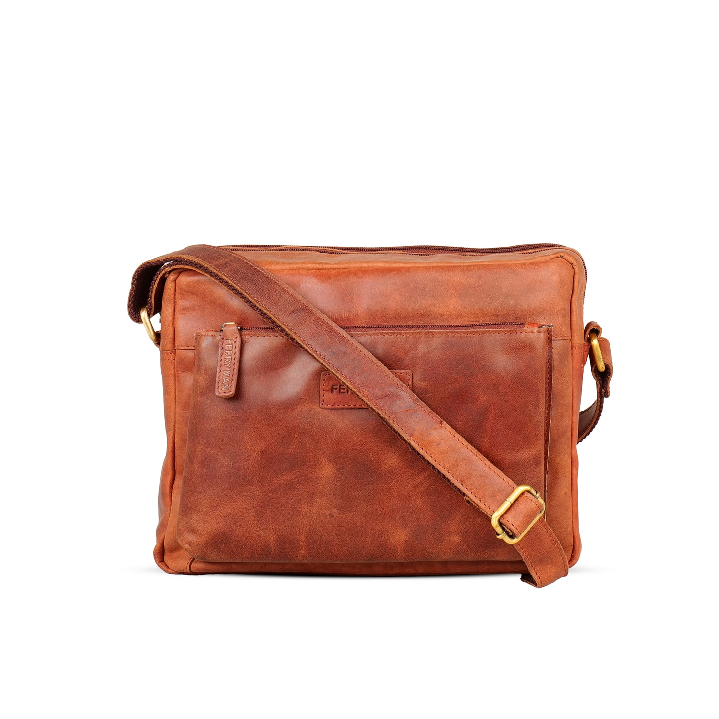 Ferry Man Leather Passenger Bag 77760