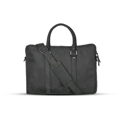 FERRY MAN Leather Laptop Bag 022-906