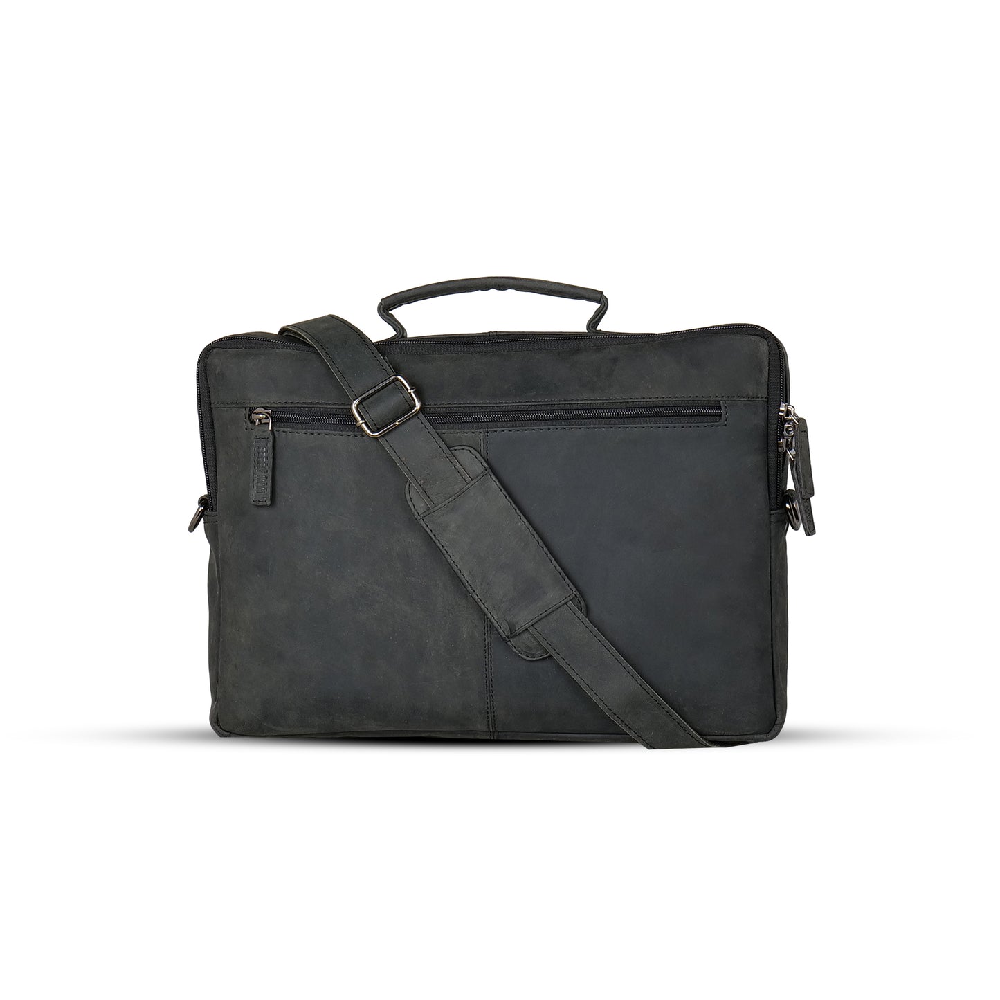 FERRY MAN Leather Laptop Bag 022-911