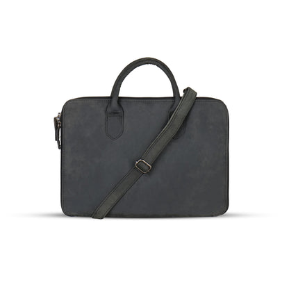 FERRY MAN Leather Laptop Bag 022-907