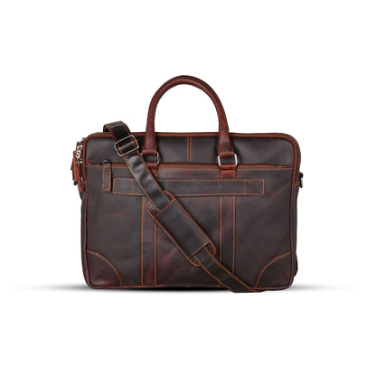 FERRY MAN Leather Laptop Bag 022-903