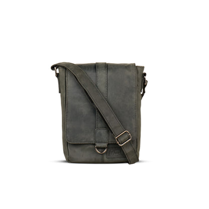 FERRY MAN Leather Sling Bag 022-1003