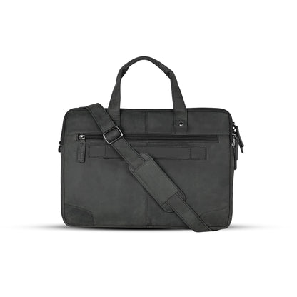 FERRY MAN Leather Laptop Bag 022-902