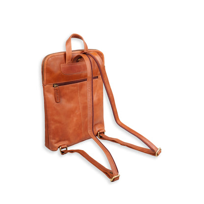 Ferry Man Leather Backpack QB08