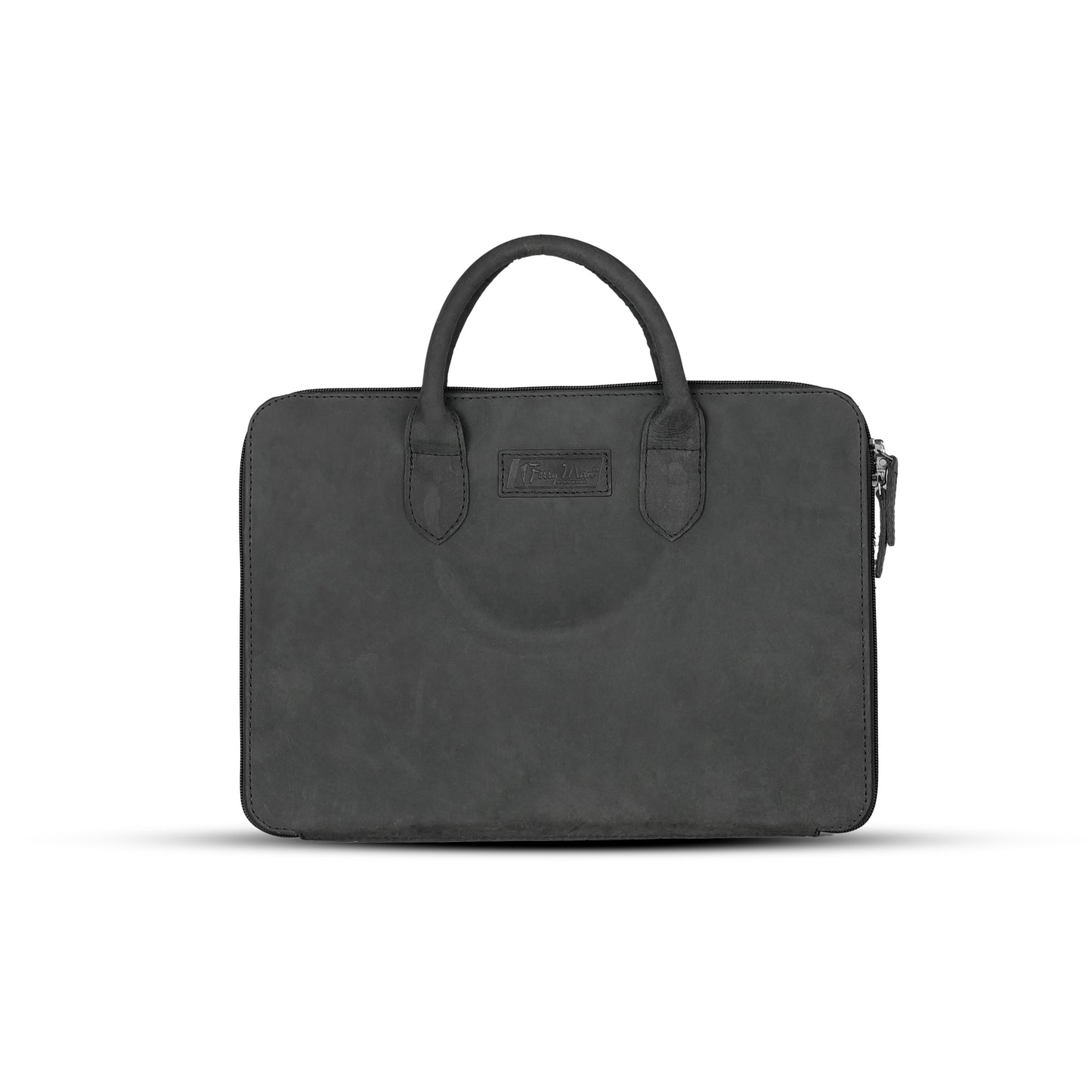 FERRY MAN Leather Laptop Bag 022-907