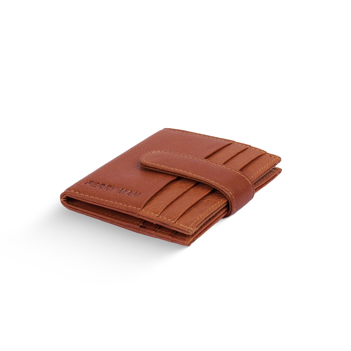 Ferryman leather wallet 01072 Tan