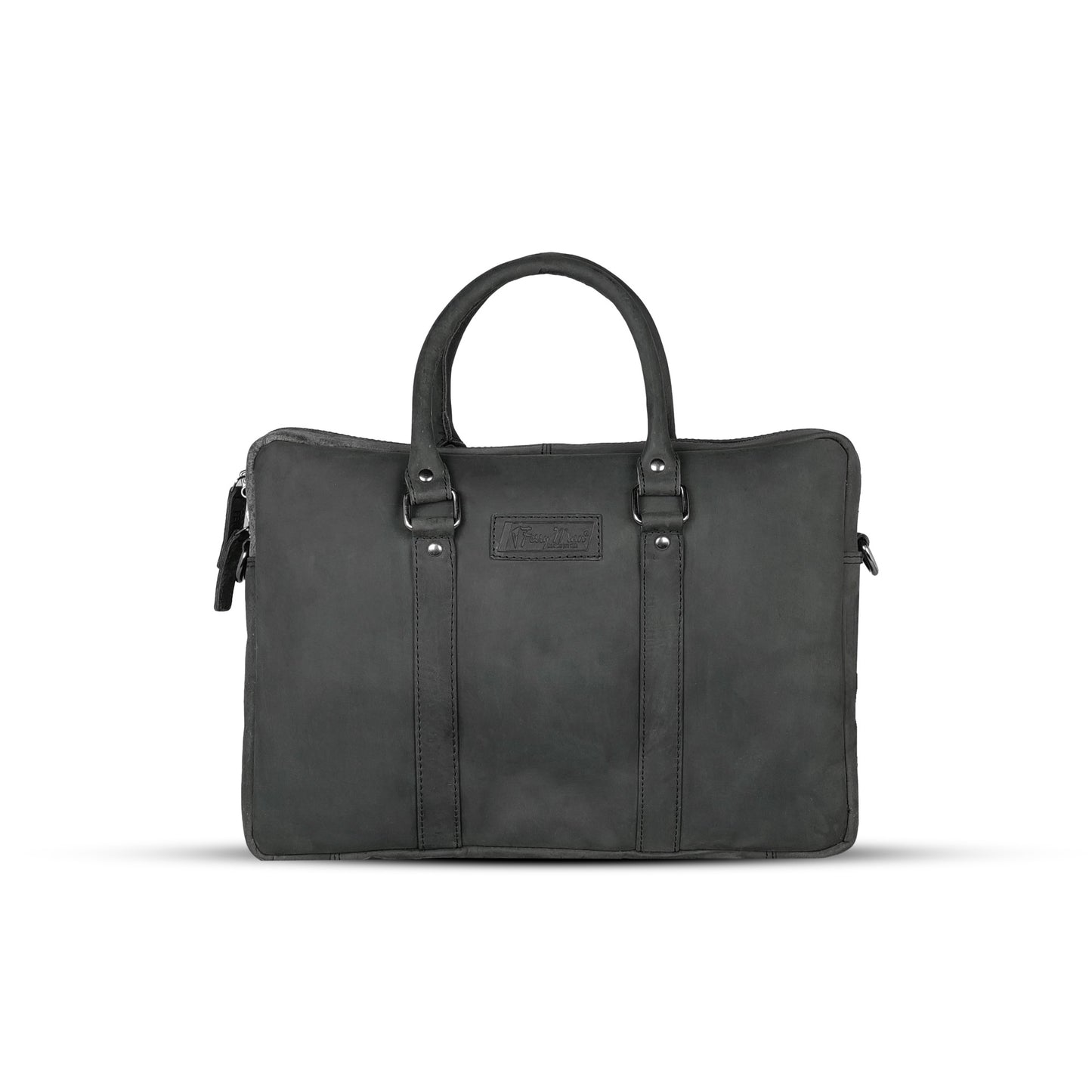 FERRY MAN Leather Laptop Bag 022-906