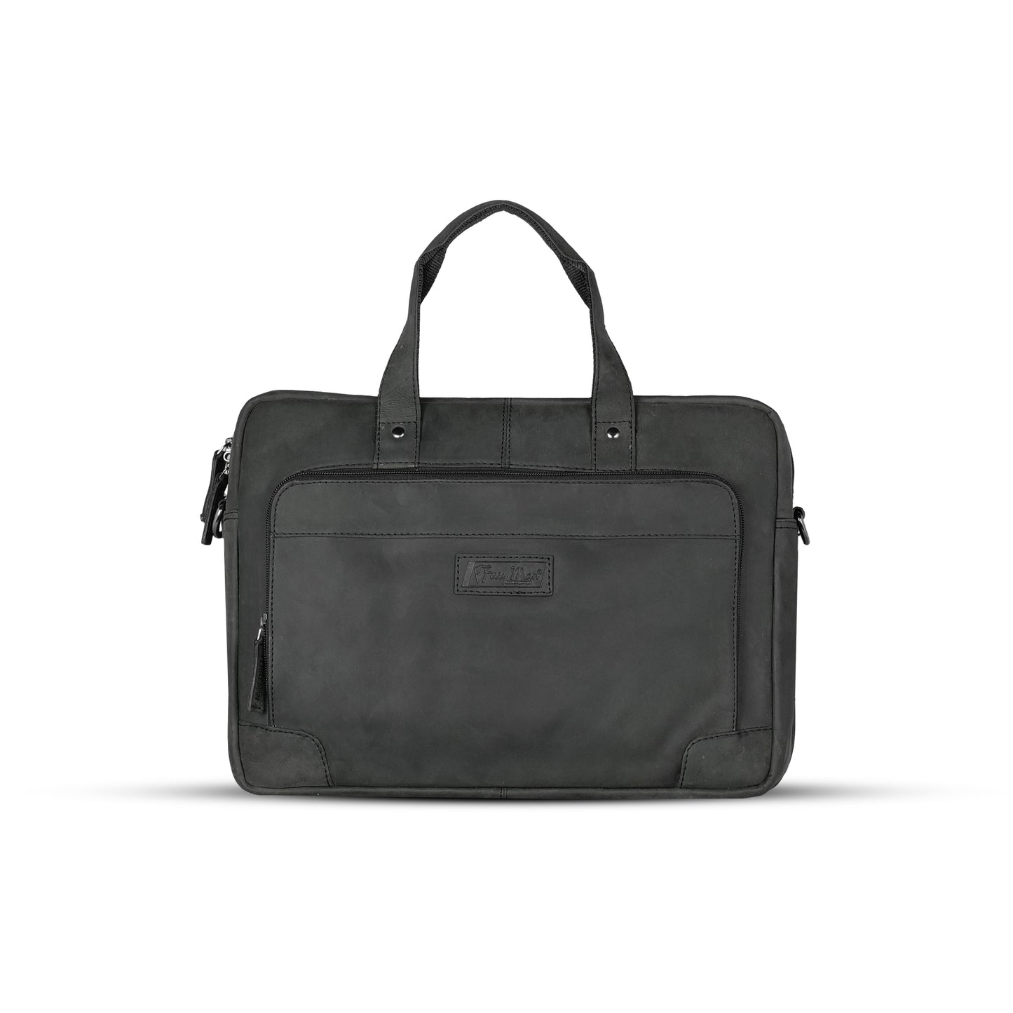 FERRY MAN Leather Laptop Bag 022-902