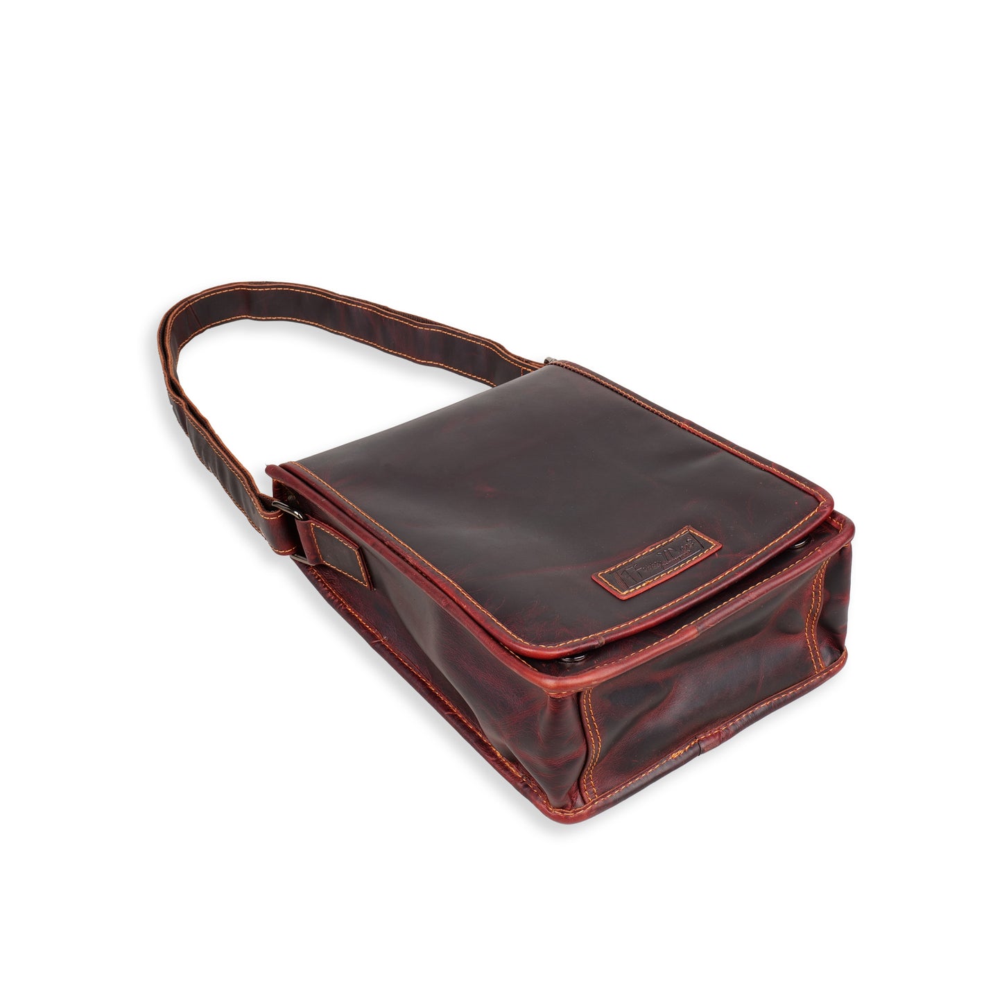 FERRY MAN Leather Sling bag 022-1004