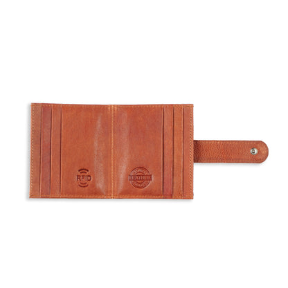 Ferryman leather wallet 01072 Tan