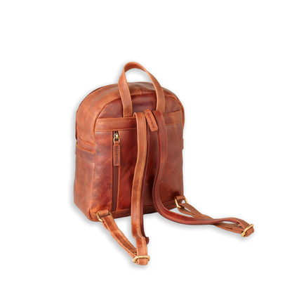 Ferry Man Leather Backpack QB03